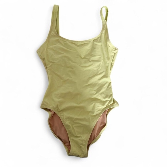 J. Crew NWT Light Green One Piece Swimsuit Small - Picture 2 of 6